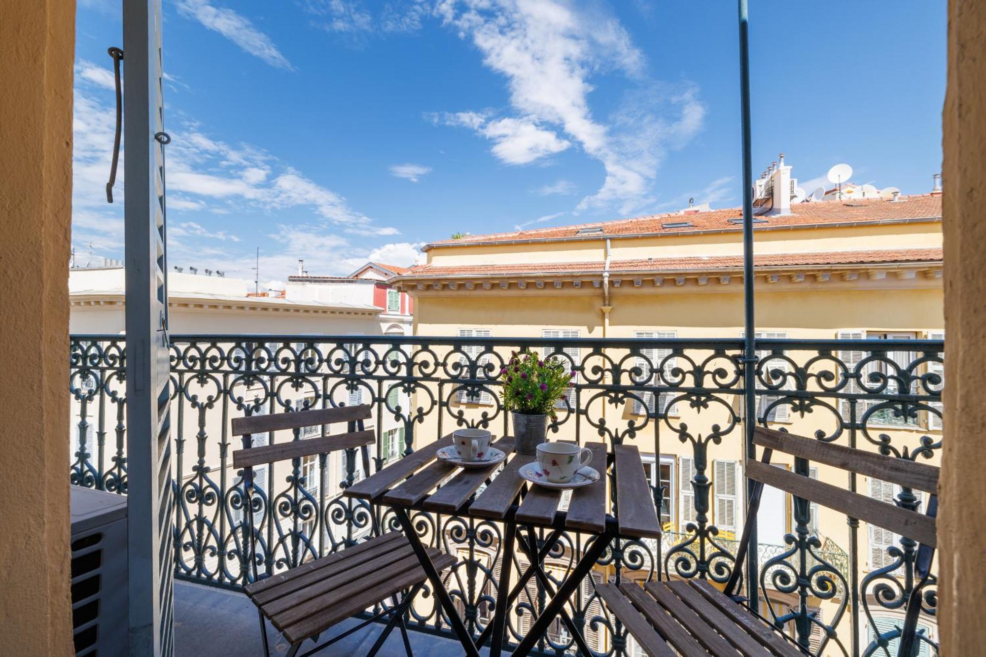 Apartament Massena Street - 1 Bdr Duplex With Ac & Parking Nicea Zewnętrze zdjęcie