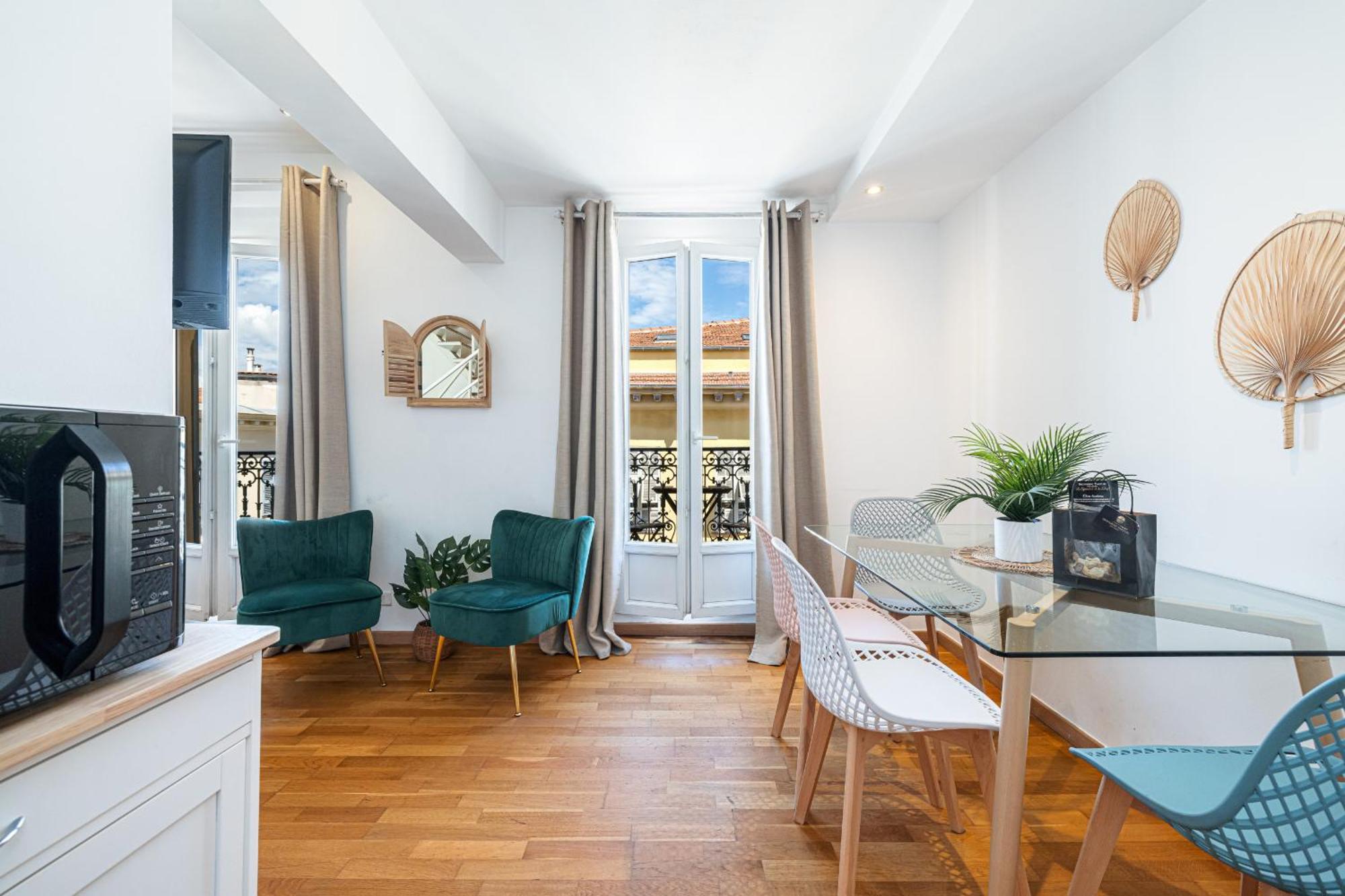 Apartament Massena Street - 1 Bdr Duplex With Ac & Parking Nicea Zewnętrze zdjęcie