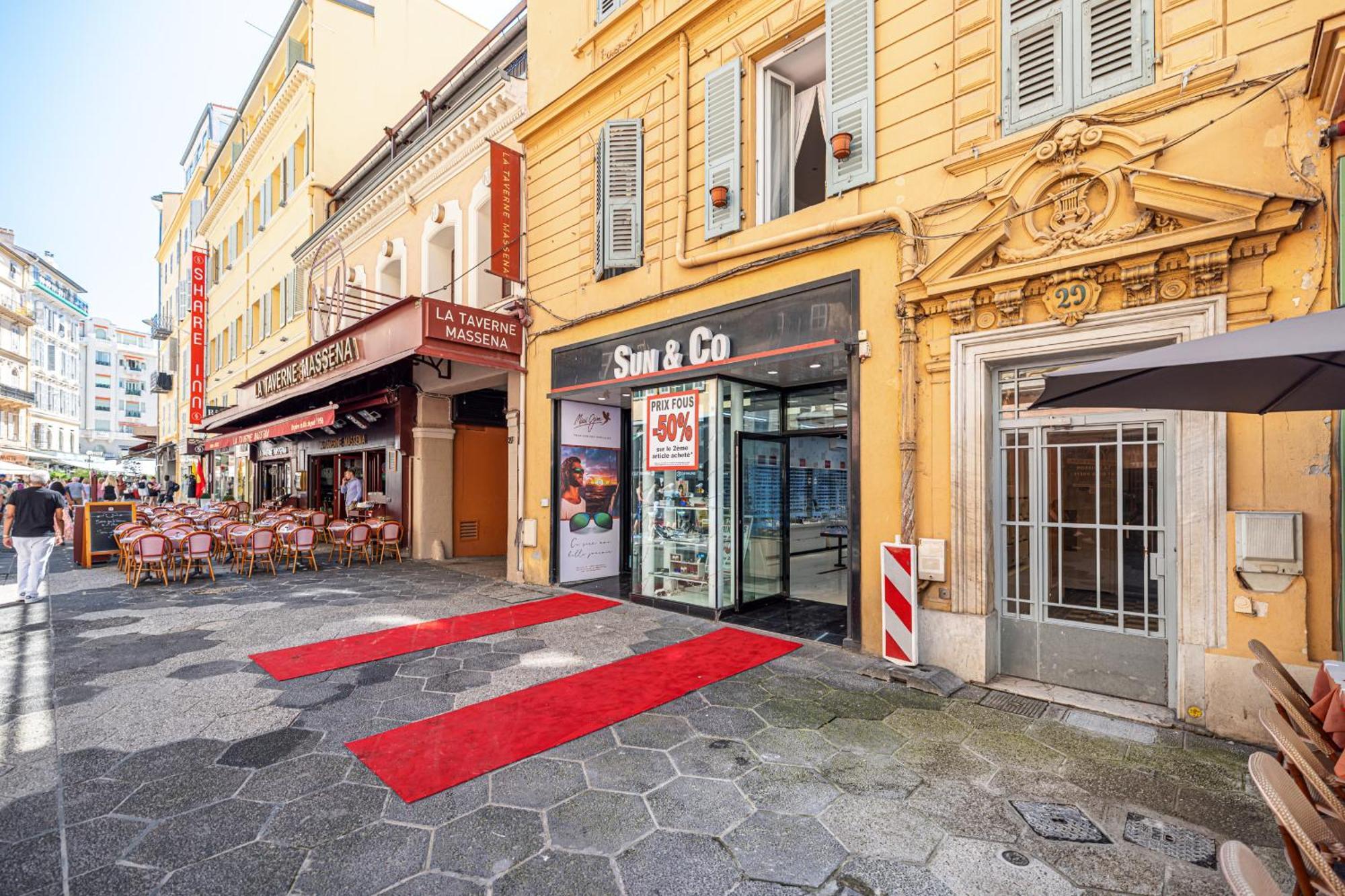 Apartament Massena Street - 1 Bdr Duplex With Ac & Parking Nicea Zewnętrze zdjęcie