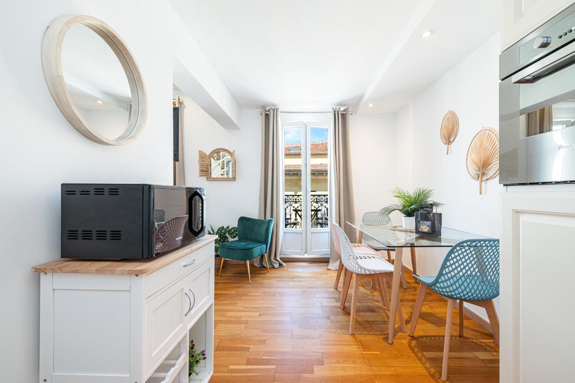 Apartament Massena Street - 1 Bdr Duplex With Ac & Parking Nicea Zewnętrze zdjęcie